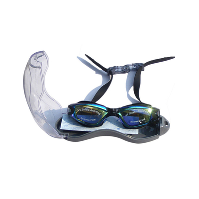 Wholesale Swimming Goggles Anti Fog UV Protection Swim Goggle For Adult Men Women Kids Child Swim Glasses Case Included