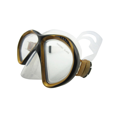Silicone Adults Anti Fog Glasses Clear View Underwater Snorkel Diving