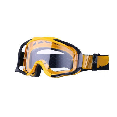 Comfortable Motocross Racing Goggles With High Impact Resistance PC Lens