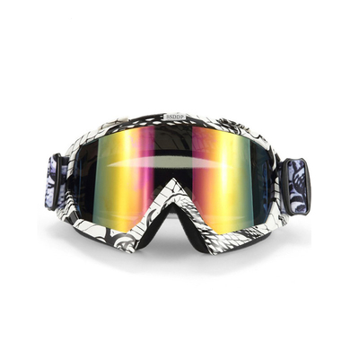 Comfortable Anti Fog Coated Dirt Bike Goggles With TPU Flexible Frame