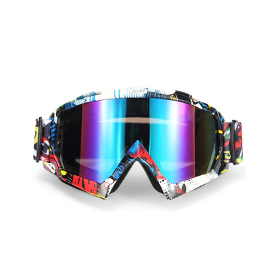 Comfortable Anti Fog Coated Dirt Bike Goggles With TPU Flexible Frame