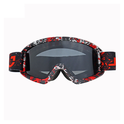 Comfortable Anti Fog Coated Dirt Bike Goggles With TPU Flexible Frame