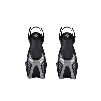 Professional Short Scuba Diving Flippers With Open Heel Design