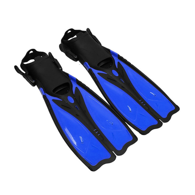 100% Silicone Material Short Swim Fins With Sun And Chlorine Resistance