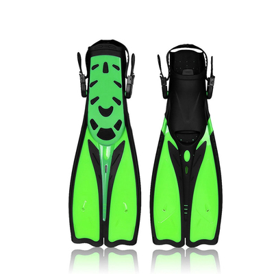100% Silicone Material Short Swim Fins With Sun And Chlorine Resistance