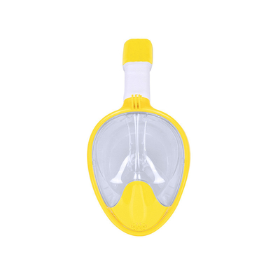 Anti Fog 180 Degree Panoramic Full Face Snorkel Mask For Diving
