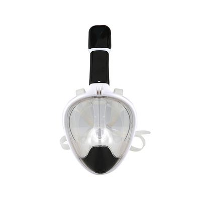 Anti Fog 180 Degree Panoramic Full Face Snorkel Mask For Diving