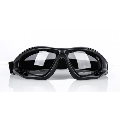 UV Protective Military Tactical Goggles Anti Abrasion With Extra Wide View