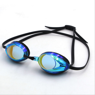 Clear Vision Pc Lens Silicone Adjustable Swimming Goggles For Adults