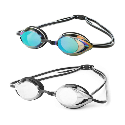 UV Protection Anti Fog PC Lens Clear Swimming Goggles No Leaking For Adults
