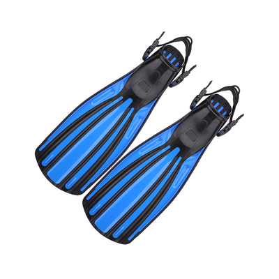 Adult TEP TPR Short Diving Fins Adjustable For Lap Swimming Snorkeling