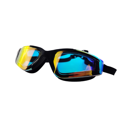 Mirrored Coating Racing Anti Fog Swimming Goggles