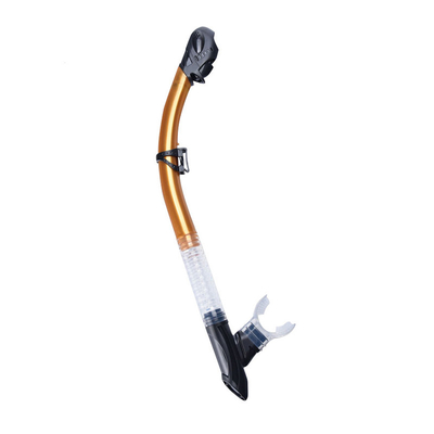 Dry Snorkels Scuba Diving Tube with 100% Silicone Mouthpiece
