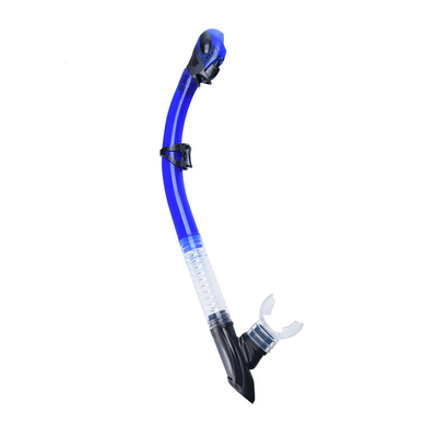 Dry Snorkels Scuba Diving Tube with 100% Silicone Mouthpiece