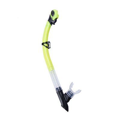 Dry Snorkels Scuba Diving Tube with 100% Silicone Mouthpiece