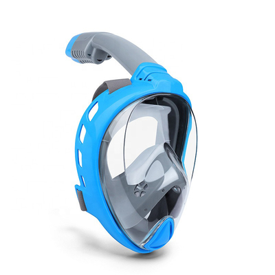 All Dry Anti Fog Silicone Sport Full Face Goggles With Snorkel