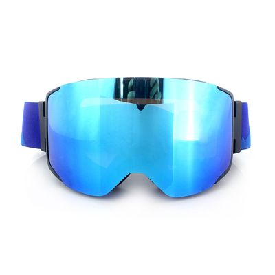 Lightweight Snow Ski Goggles Snowboarding Sport Eyewear For Adult Mirror Blue