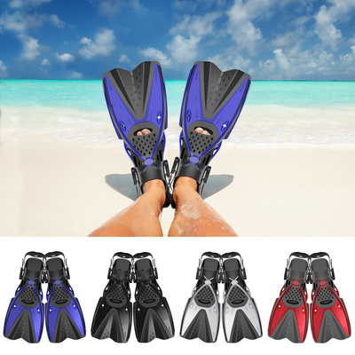 Humanized Outdoor Scuba Diving Fins With Drain Holes XL Size