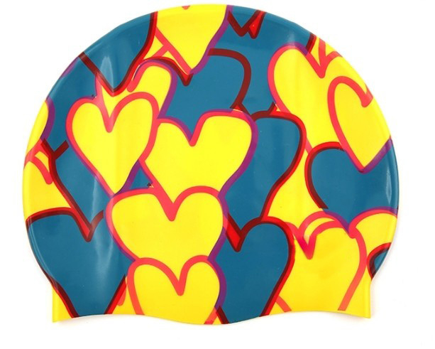 High Elasticity Waterproof Swim Cap Non Corrosive For Adults