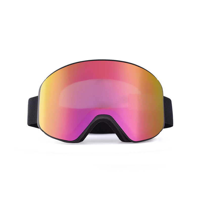 Outdoor Anti Fog Snow Ski Goggles With Magnetic Colorful Lens