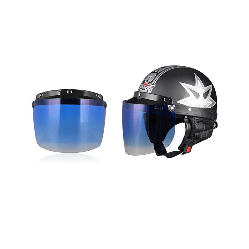 Comfortable Full Face Motorcycle Helmet With Fog Resistant PC Sun Visor