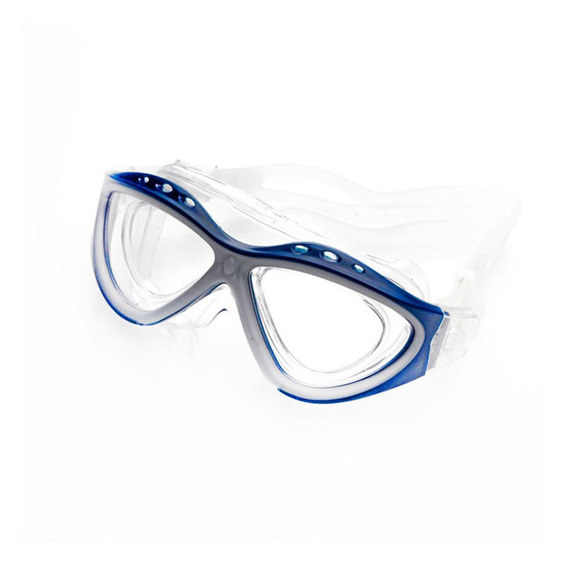PC Lens Prescription Optical Swimming Goggles Fog Resistant For Adults