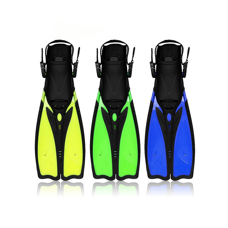 100% Silicone Material Short Swim Fins With Sun And Chlorine Resistance