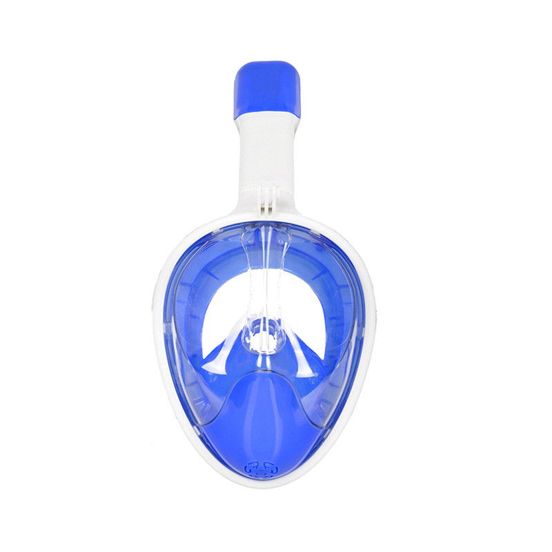 Anti Fog 180 Degree Panoramic Full Face Snorkel Mask For Diving
