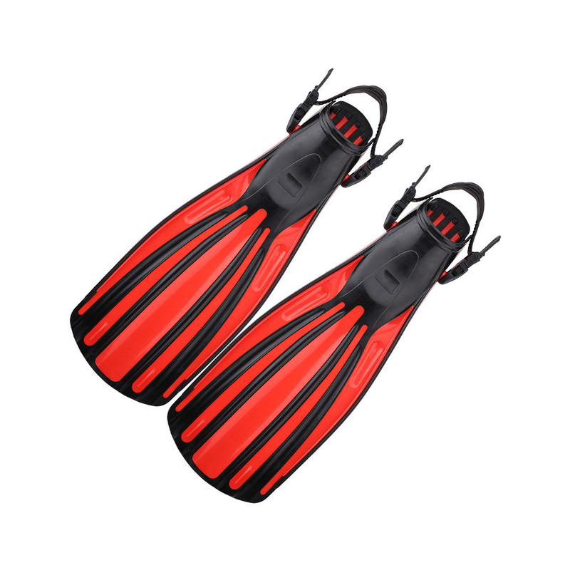 Adult TEP TPR Short Diving Fins Adjustable For Lap Swimming Snorkeling