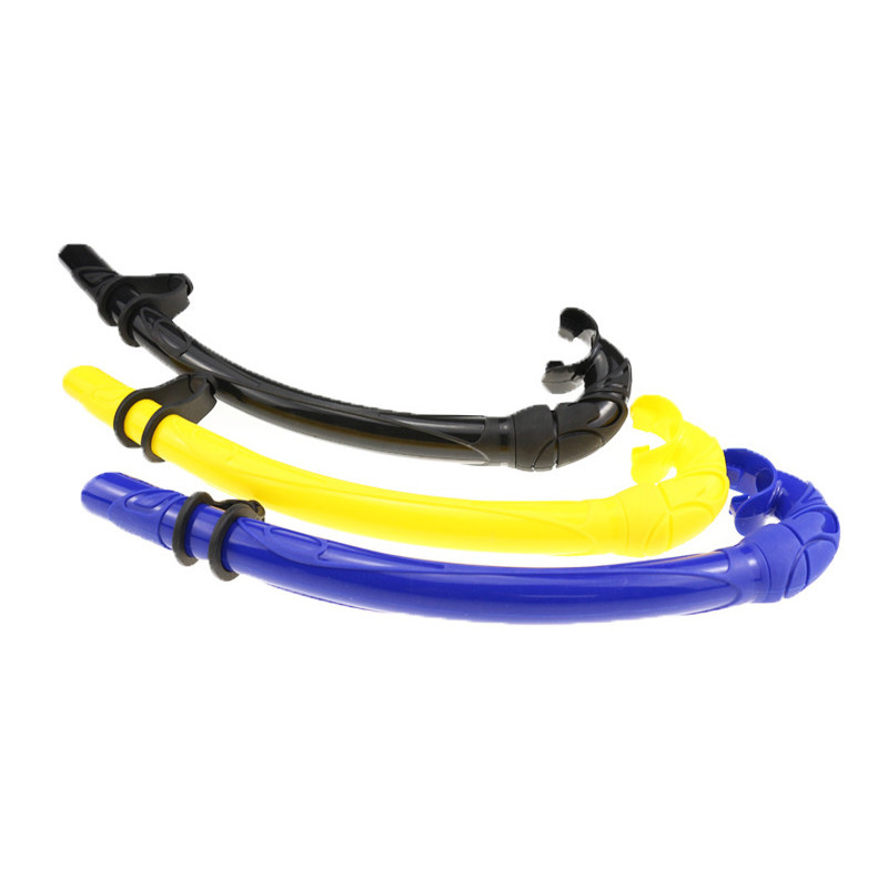 100% Silicone Flexible Roll Up Scuba Diving Snorkel Folding for Adult