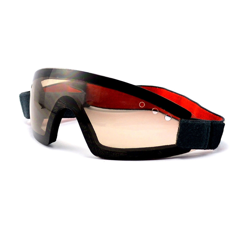 Universal Size Skydiving Sunglasses With Adjustable Headband Soft Face Foam